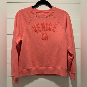 American Eagle, xsmall coral, Venice CA sweatshirt